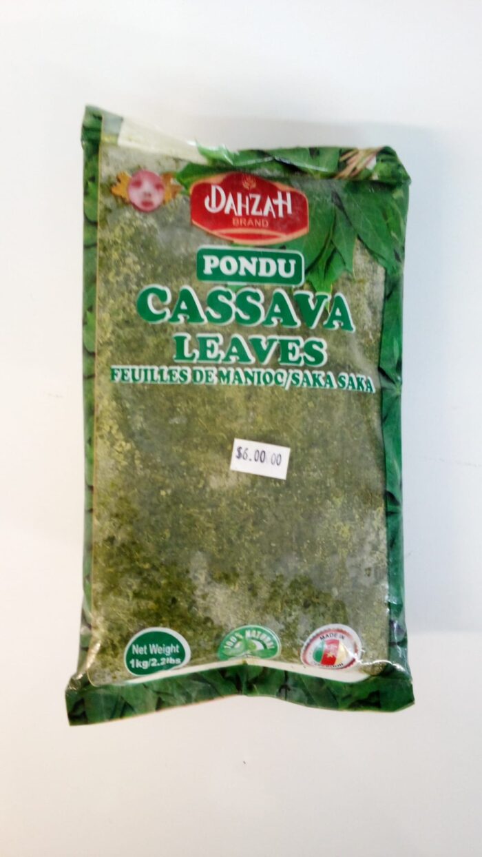 Pondu Cassava Leaves